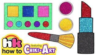 Makeup Kit | Fun Easy Drawing & Painting For Kids | Chiki Art