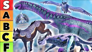 Ark Extinction Ascended Creature Tier List!