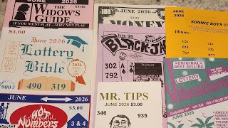 👨‍🎓 A Preview of All The Lottery Predictions Sheets for June 2026☀️#lottery #pick3 #pick4