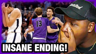 WILD ENDING! Furman vs. Virginia - First Round NCAA tournament Highlights Reaction