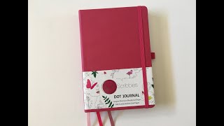 Vivid Scribbles Dot Journal Review (140 GSM Bleedproof Paper!)