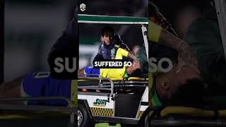 Neymar Jr ACL Injury 💔⚽️ #football #neymar #shorts