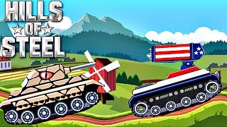 Hills Of Steel Update - BARRACUDA Tank vs COBRA Tank | Android GamePlay FHD