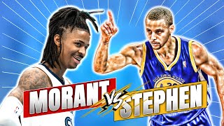 NBA Battle: JA MORANT Vs. STEPHEN CURRY