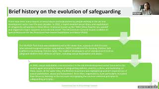 history on the evolution of safeguarding