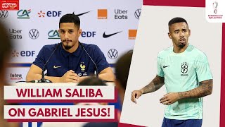 "TOP PLAYER!" | William Saliba Praises Gabriel Jesus But Wants Early Exit For Brazil!