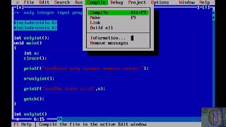 allowed only integer inputs | c programming | c language | 2020.