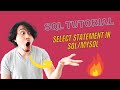 6 SQL Tutorial 2024: select statement IN SQL/MySQL