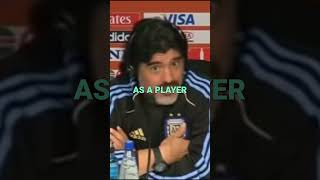Maradona's Funniest Interview Ever! 😂🤣 #shorts #football #argentina