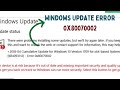 How to Fix Windows Update Error 0x80070002 on Windows 11