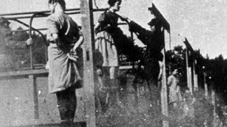 Mass Execution of Stutthof Camp female guards First Nazi German camp in Poland