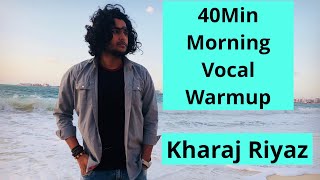 खरज का रियाज़ -40Min Morning Vocal Warm up | Must Do This In Morning | Abhishek Thakur Music