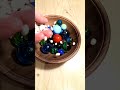 Dry Great Northern White Beans vs Cats Eye Marbles Reverse ASMR Sound