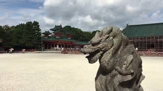 平安神宮と神泉苑　Heian shrine and Shinsen-en garden