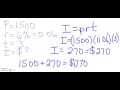 comparing simple and compound interest