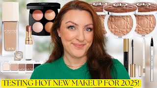 GRWM TESTING NEW MAKEUP | Dior, Lisa Eldridge, Chanel, Natasha Denona \u0026 MORE!