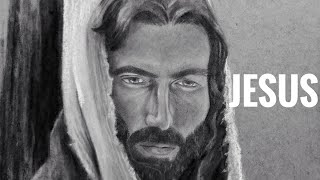 Jesus - Charcoal and Graphite