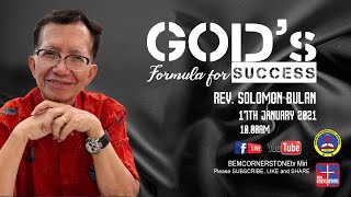 ONLINE SUNDAY SERVICE - BEM CORNERSTONE SENADIN 17.01.2021