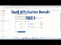 Email With Custom Domain Free Using Cloudflare