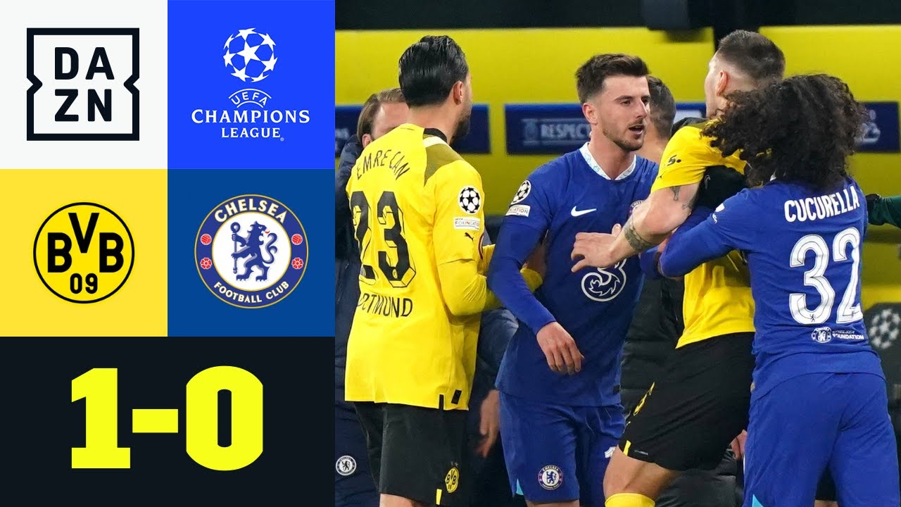 Borussia Dortmund - FC Chelsea 1:0 | UEFA Champions League | DAZN ...