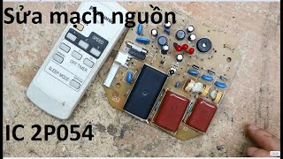 Sửa quạt trần Panasonic 4 cánh hỏng nguồn