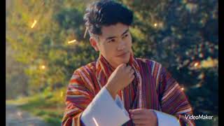 Nge Jatshen Lyrics VideoII Sonam Wangdi \u0026 Tshering Yangdon Pinkey