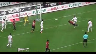 2016J1 1st第4節 鹿島 2-0 東京 鈴木優磨のヘッド