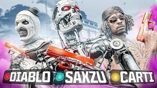 Saxzu, Diablo & Carti Take Over Rebirth Island π