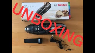 Bosch BHN2140L Move Vacuum Cleaner Unboxing \u0026 Demonstration