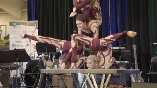 Dynamic Aerial \u0026 Acrobatics - Trio Contortion Act