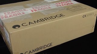 Cambridge Audio CXU Blu ray Player unboxing and first look