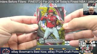 eBay Thursday 2024 Bowman's Best Baseball 4 Box Half Case Break 1 23 25