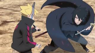 Sasuke and Kawaki VS BoruShiki! Full Fight HD