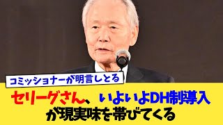 セリーグさん、いよいよDH制導入が現実味を帯びてくる【なんJ プロ野球反応集】【2chスレ】【5chスレ】