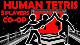 HUMAN TETRIS 3 PLAYER VERSION | Impossible Edition | Immersive Interactive