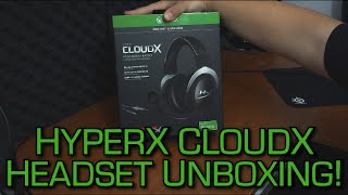 HyperX CloudX Unboxing - Pro Gaming Headset for Xbox One \u0026 Windows