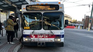 Ride on (Retired) SEPTA 2008 new flyer DE40LF #8171 on route 67 to Bustleton-Northeast Ave.