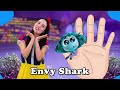 inside out shark finger family disney pixar nursery rhymes doremi kids songs