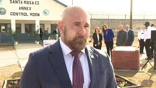Lt. Gov. Collins unveils Florida prison budget plan at Santa Rosa County facility