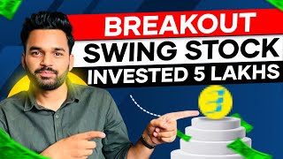 📈Strong Breakout PSU Swing Stock || Invested 5 lakhs