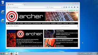 ARCHER Screencast: Logging on to ARCHER from Windows using PuTTY