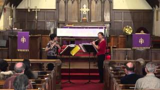 Scaglie for two flutes by Caterina Calderoni performed by inHALE