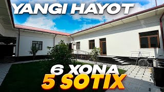 5 соток 6 хона КАТТА ШИНАМ УЙ ☎️ 90-321-13-48 ☎️ 90-357-06-17