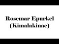 Rosemary Epurkel - Kimalakinae (Official Audio) Lokone Star Album