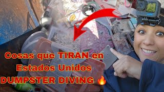 Cosas que TIRAN en Estados Unidos INCREIBLE #dumpsterdiving #viralvideos #loquetiranenusa #recycling