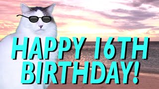 HAPPY 16th BIRTHDAY! - EPIC CAT Happy Birthday Song