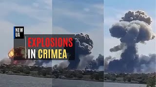 War in Ukraine: Explosions in Crimea