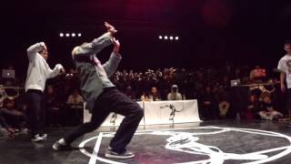 KENTO \u0026 CANDOO vs BUUBEE oSaam BEST8 HIPHOP SIDE / JUSTE DEBOUT JAPAN 2017