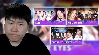 [Golden Disc Awards 2025 REACTION] CLOSE YOUR EYES | KISS OF LIFE | ILLIT