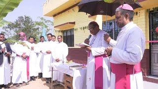 INAUGURATION AND BLESSING OF NEW PUROHIT NIWAS BY BISHOP VISUVASAM SELVARAJ - BISHOP OF PORT BLARIR